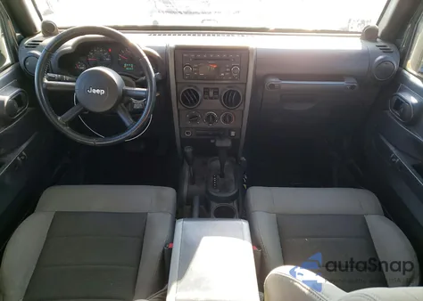 2008 Jeep Wrangler X из США, поврежденный, VIN 1J4FA24108L617165